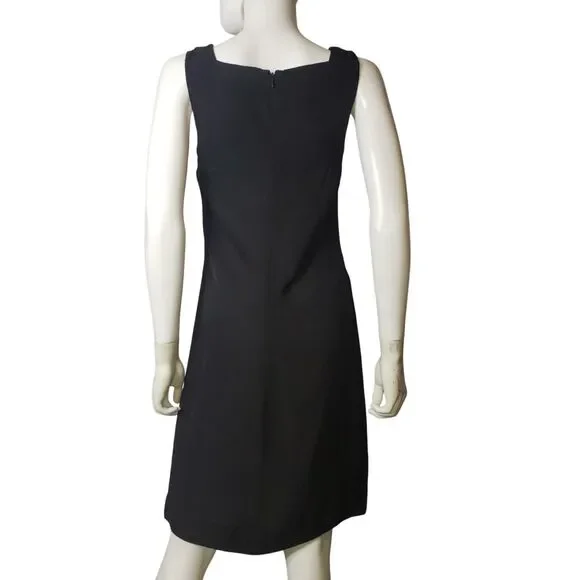 DKNY Black Sleeveless Dress Womens Size 2  NEW - Picture 2 of 8